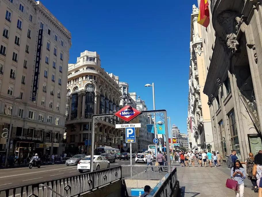 Apartamento Downtown Madrid - Gran Via - Business Ready Exterior foto