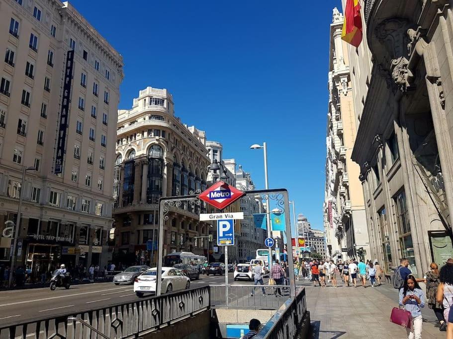 Apartamento Downtown Madrid - Gran Via - Business Ready Exterior foto